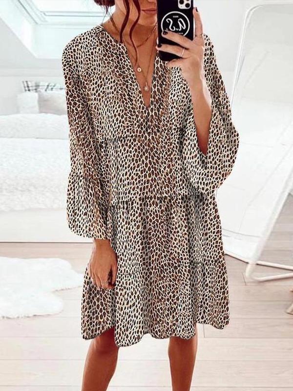 Mach weiter so mit dem Pace Leopard Print Kleid