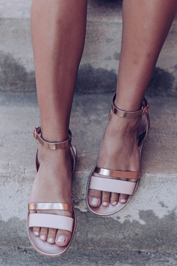 In Your Tracks Flats Sandals